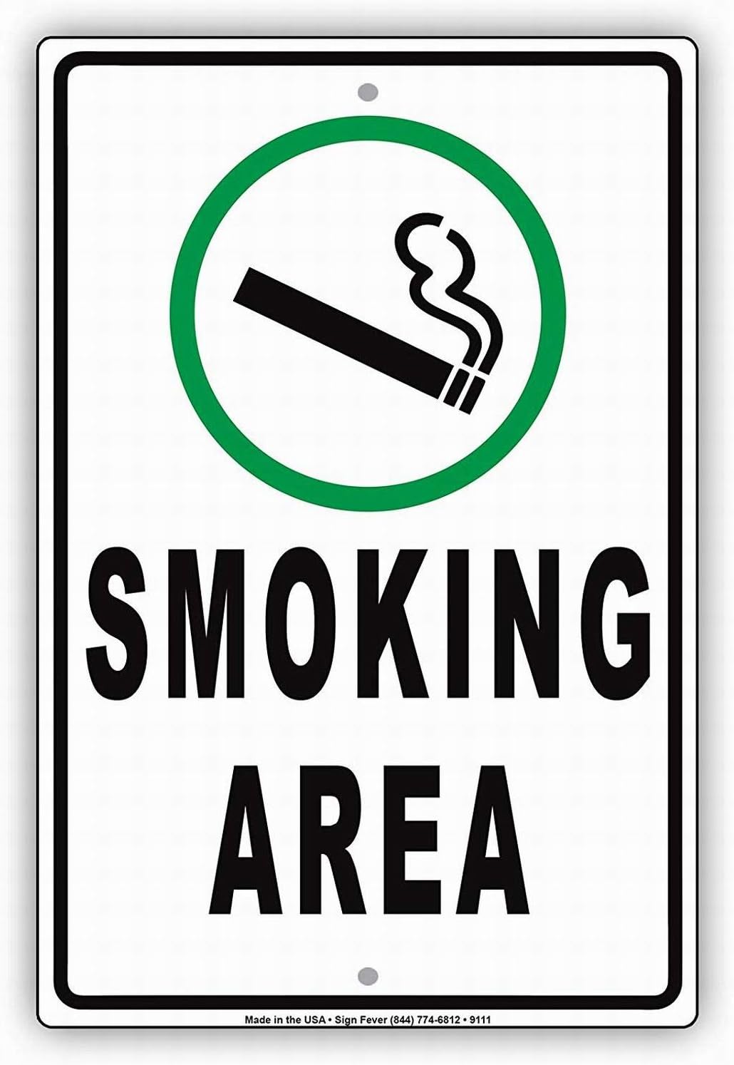 Vaping Store - Veiligheidsbord: Roken en vapesen toegestaan op