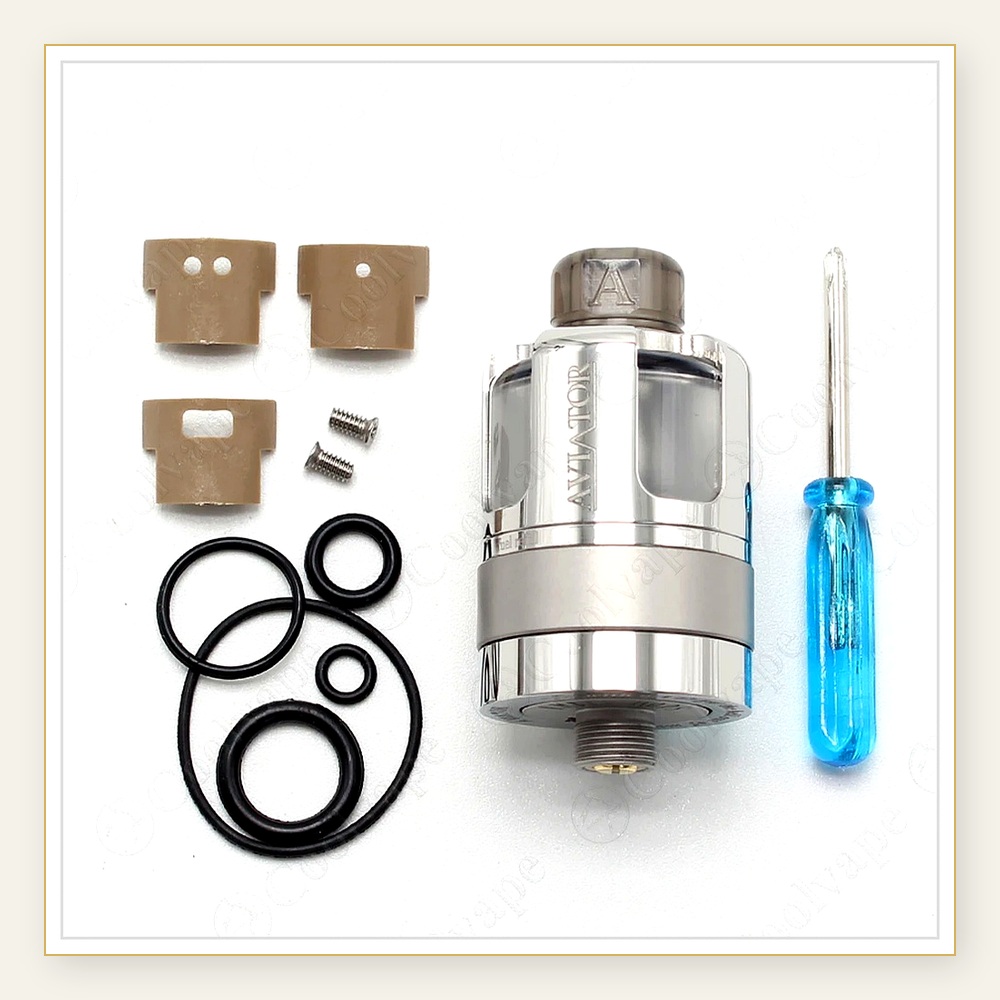 Vaping Air - Wolfcoolvape Aviator 22mm RTA-verdamper, 3,5 ml