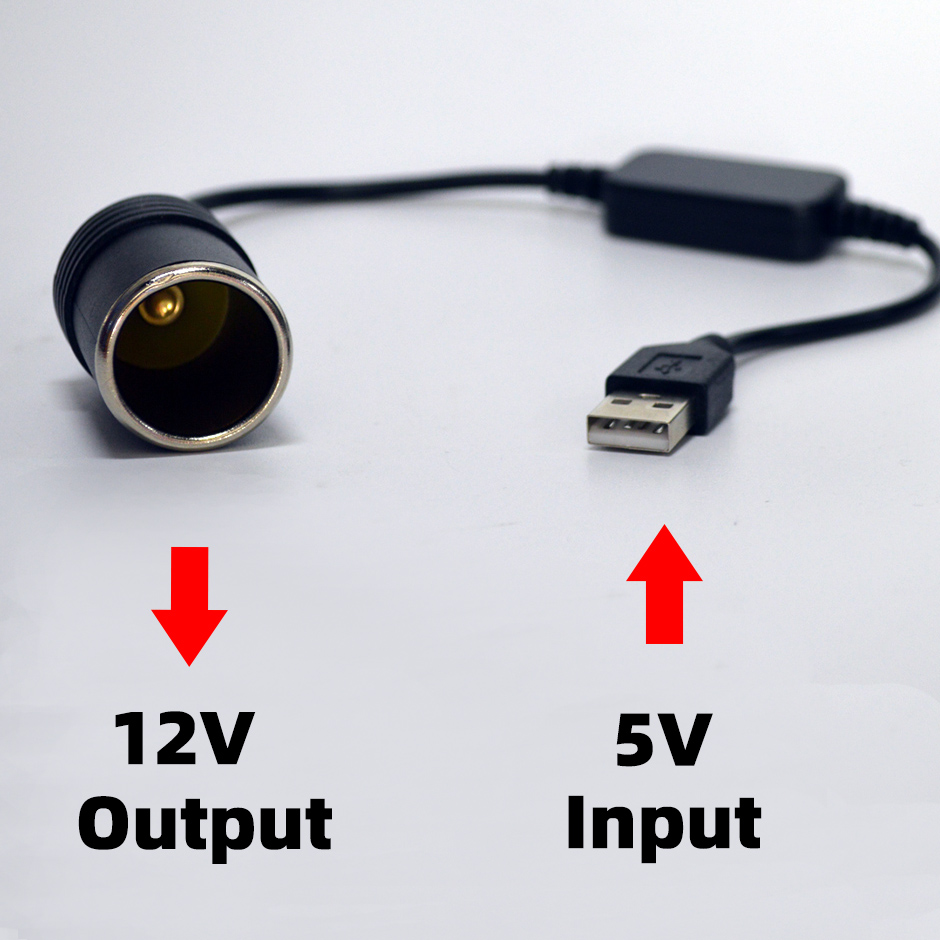 Accessories For Vaping - 5V naar 12V converterkabelverlenger USB of