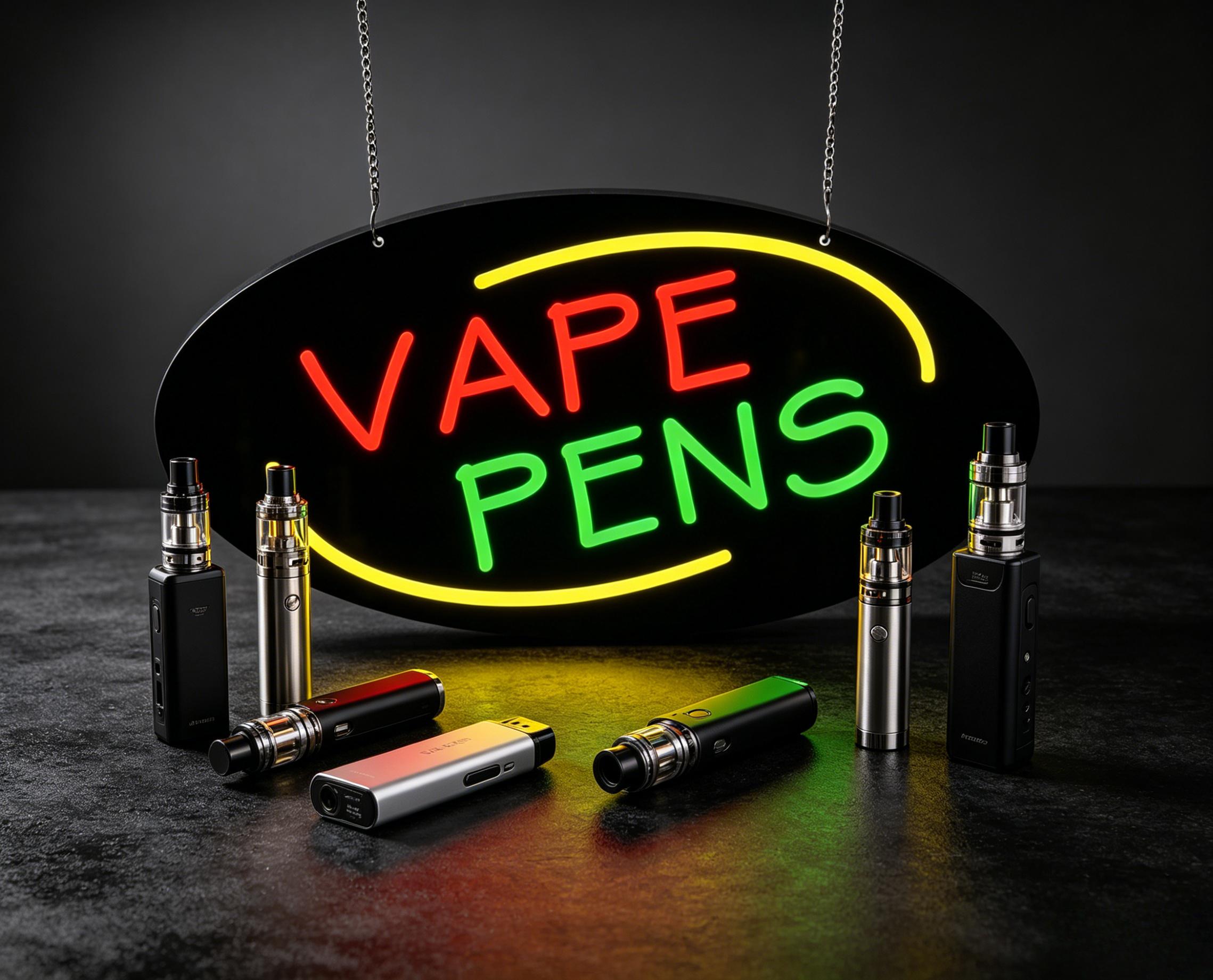 Vape-pennen neonreclame, dimba - Vaping Store recensie en prijs