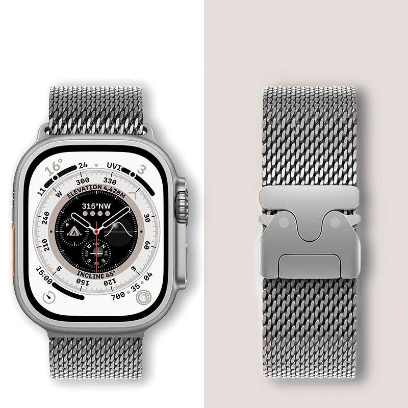 Milanese band voor Apple Watch - Mesh Coil Strip recensie en prijs