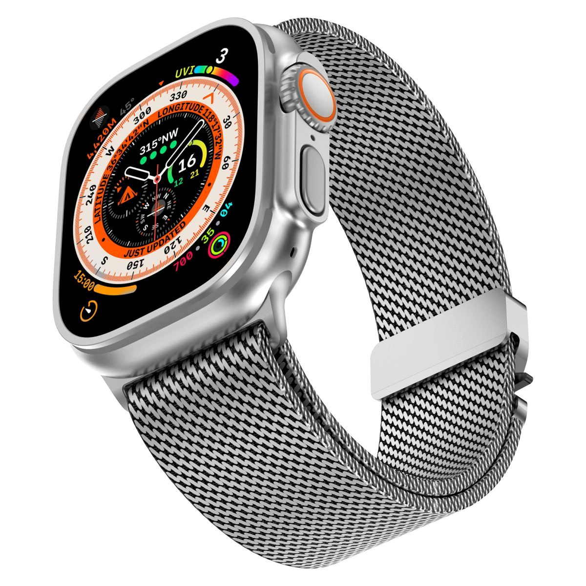 Milanese band voor Apple Watch - Mesh Coil Strip recensie en prijs