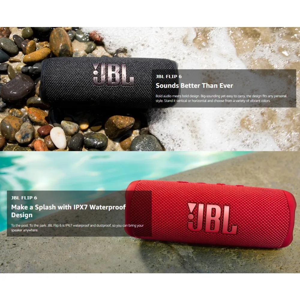 JBL FLIP6 Draagbare Bluetooth- - Jbl Speaker Flip 6 recensie en prijs