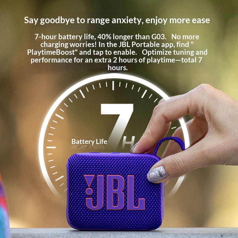JBL GO4: waterdichte mini-spea - Jbl Speaker Go 4 recensie en prijs