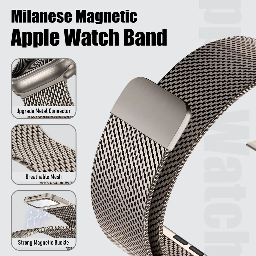 Stalen Milanese band voor Appl - Mesh Coil Strip recensie en prijs