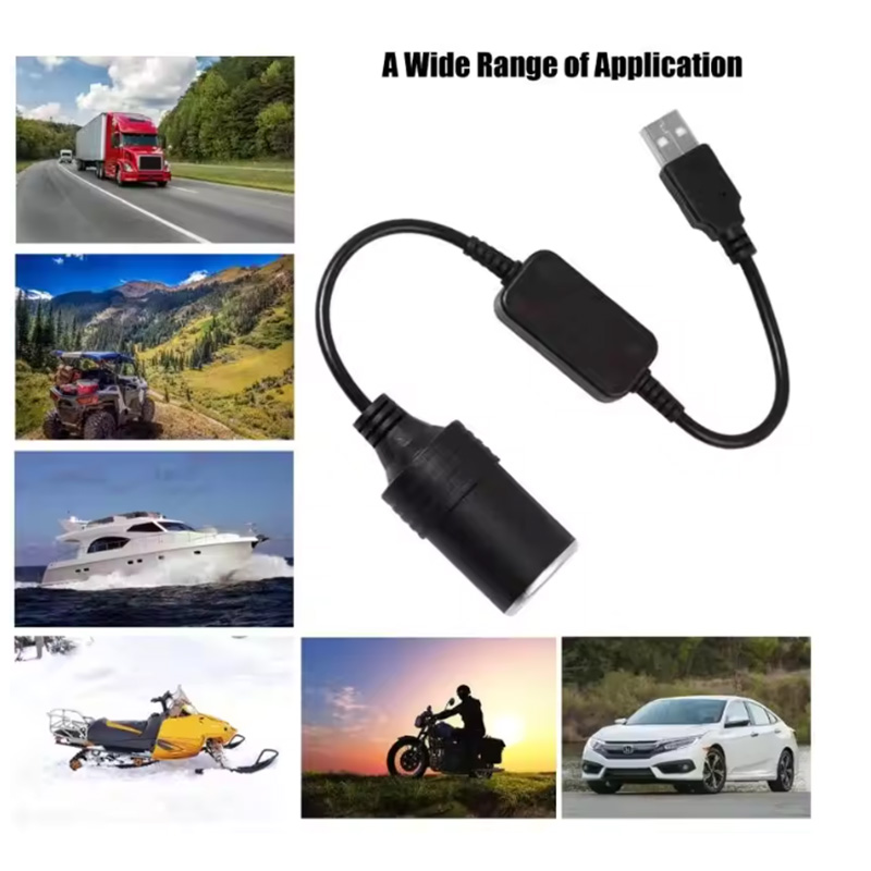1pc 5V 2A USB Naar 12V Sigaret - Accessories For Vaping recensie en prijs