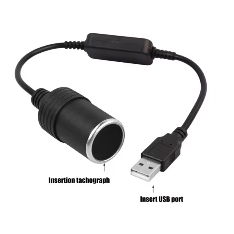 1pc 5V 2A USB Naar 12V Sigaret - Accessories For Vaping recensie en prijs