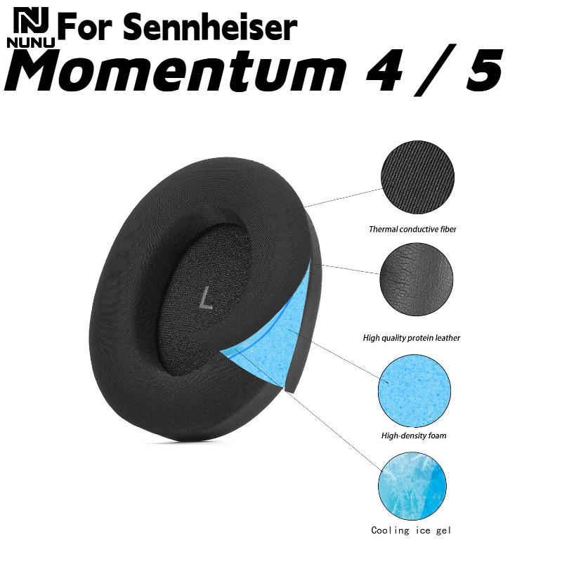 Vervangende, comfortabele oork - Sennheiser Headphone Momentum 4 recensie en prijs