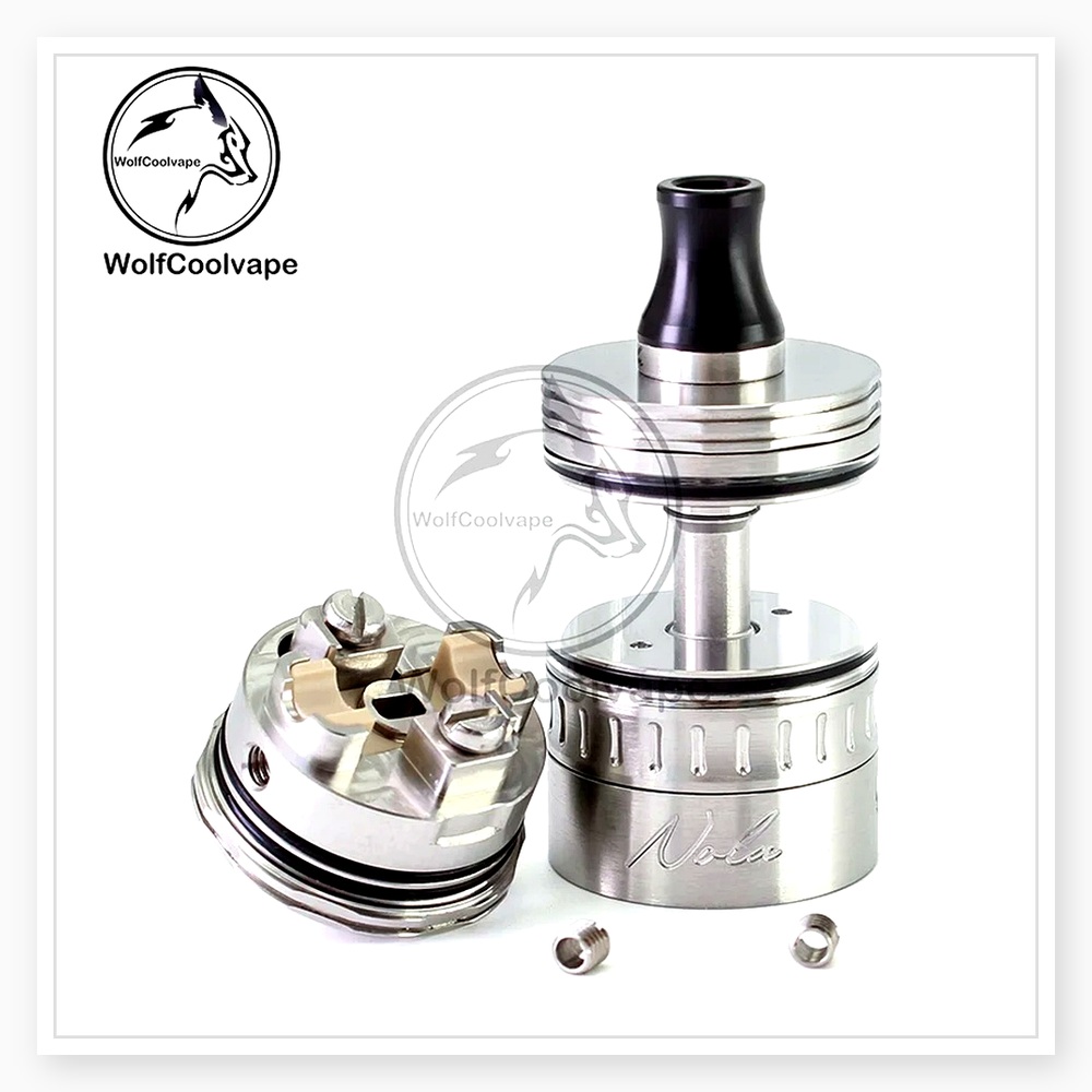 Wolfcool Vape NOLA RTA 22 mm z - Vaping Air recensie en prijs